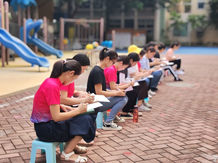 【西区】西区中心幼儿园开展体育活动观摩研讨教研活动(4)