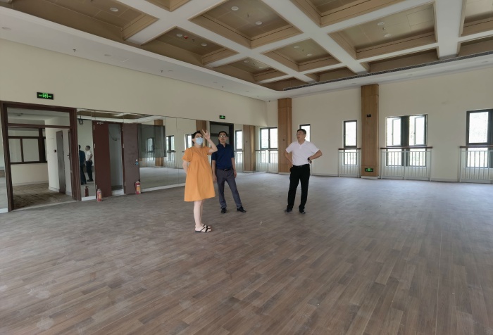 市教体局到三乡镇指导公办幼儿园建设工作(3)